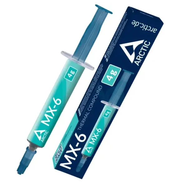 Arctic MX 6 4g Thermal Paste for Superior PC and Console Cooling